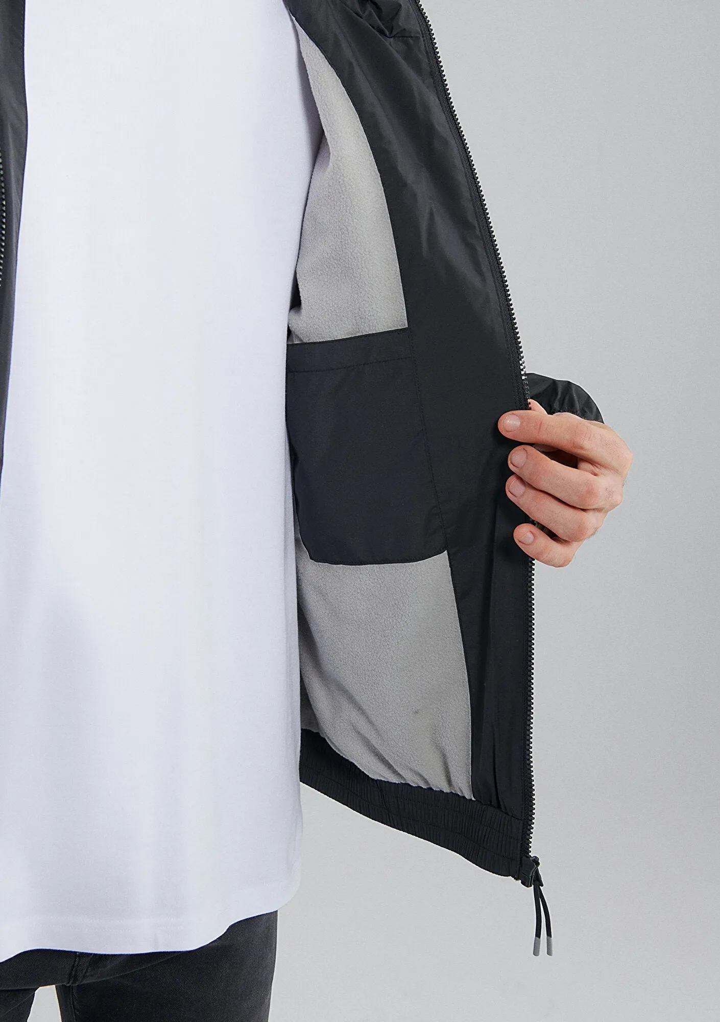 Hooded Black Jacket