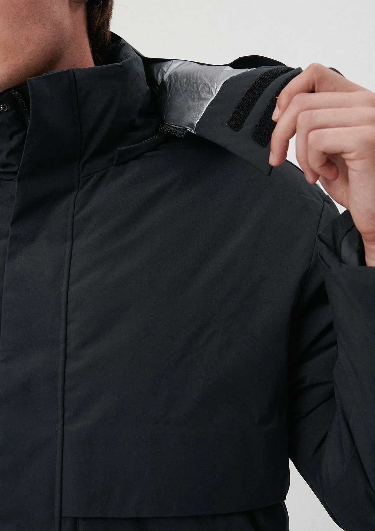 Hooded Black Jacket