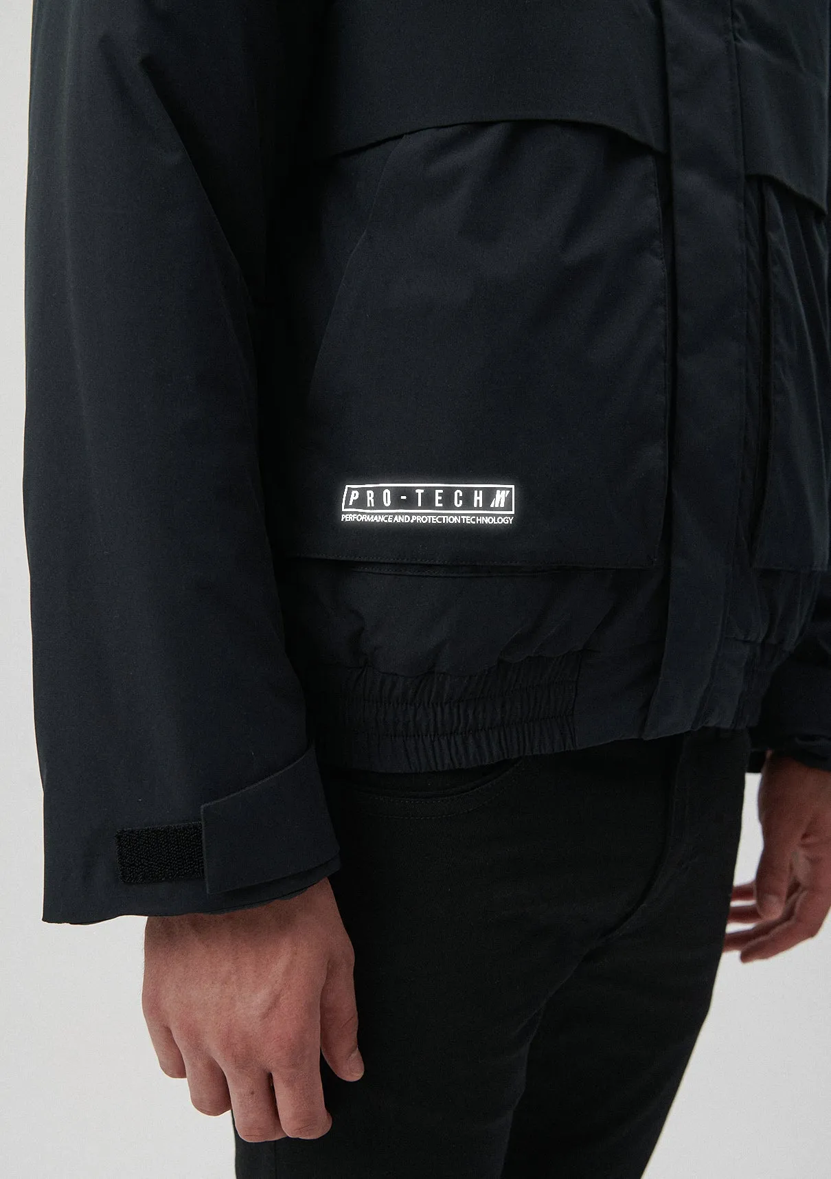 Hooded Black Jacket