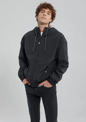 Hooded Black Jacket