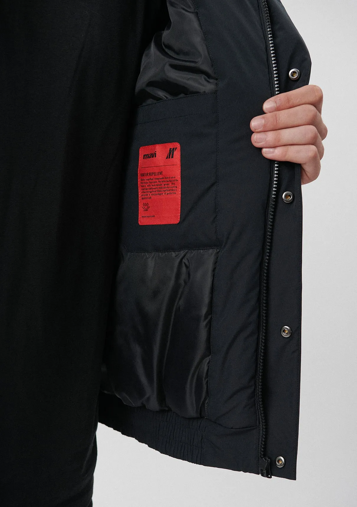 Hooded Black Jacket