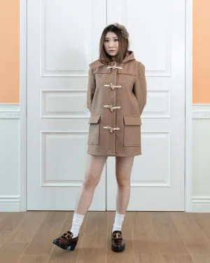 Hooded Coat (Camel)