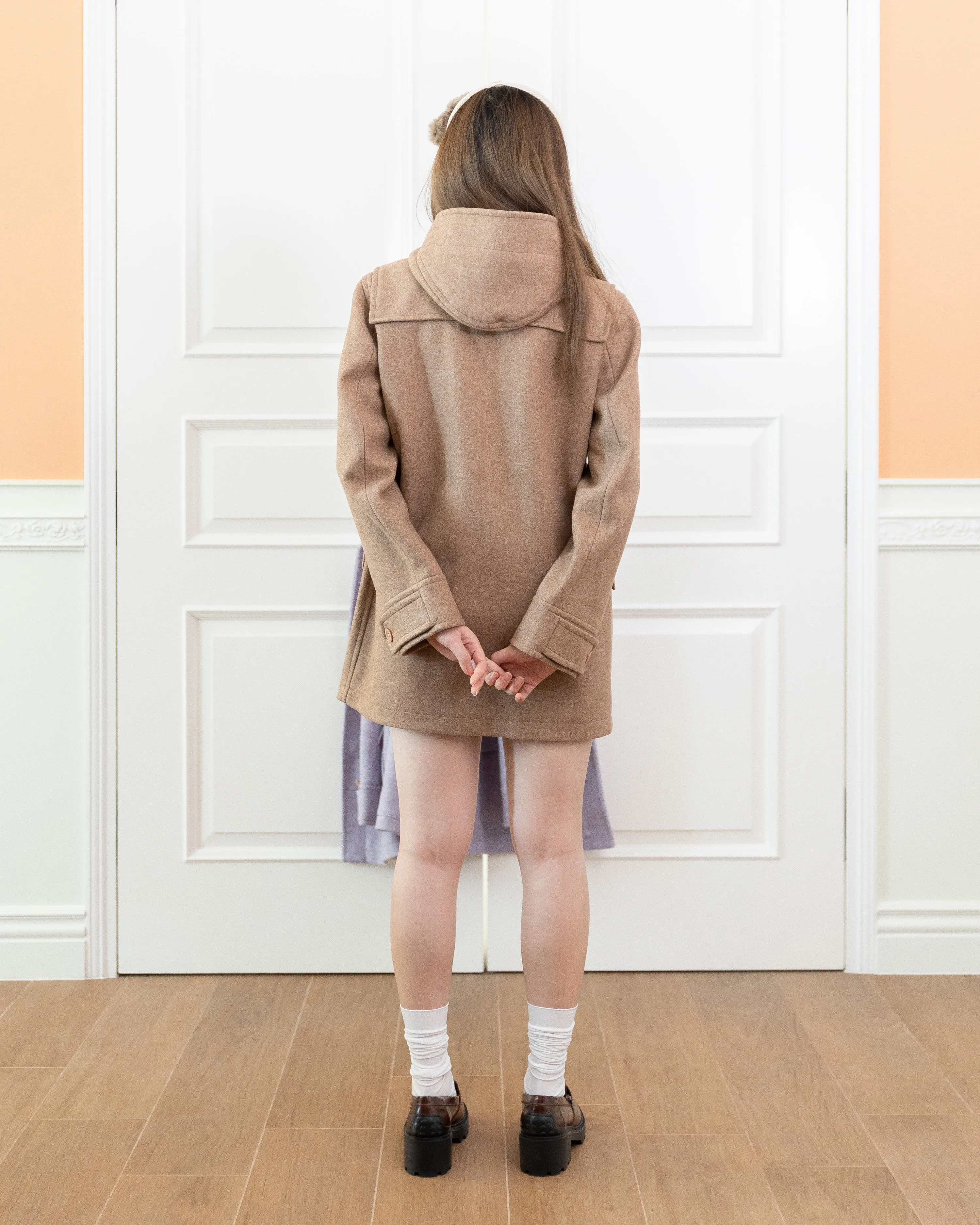 Hooded Coat (Camel)