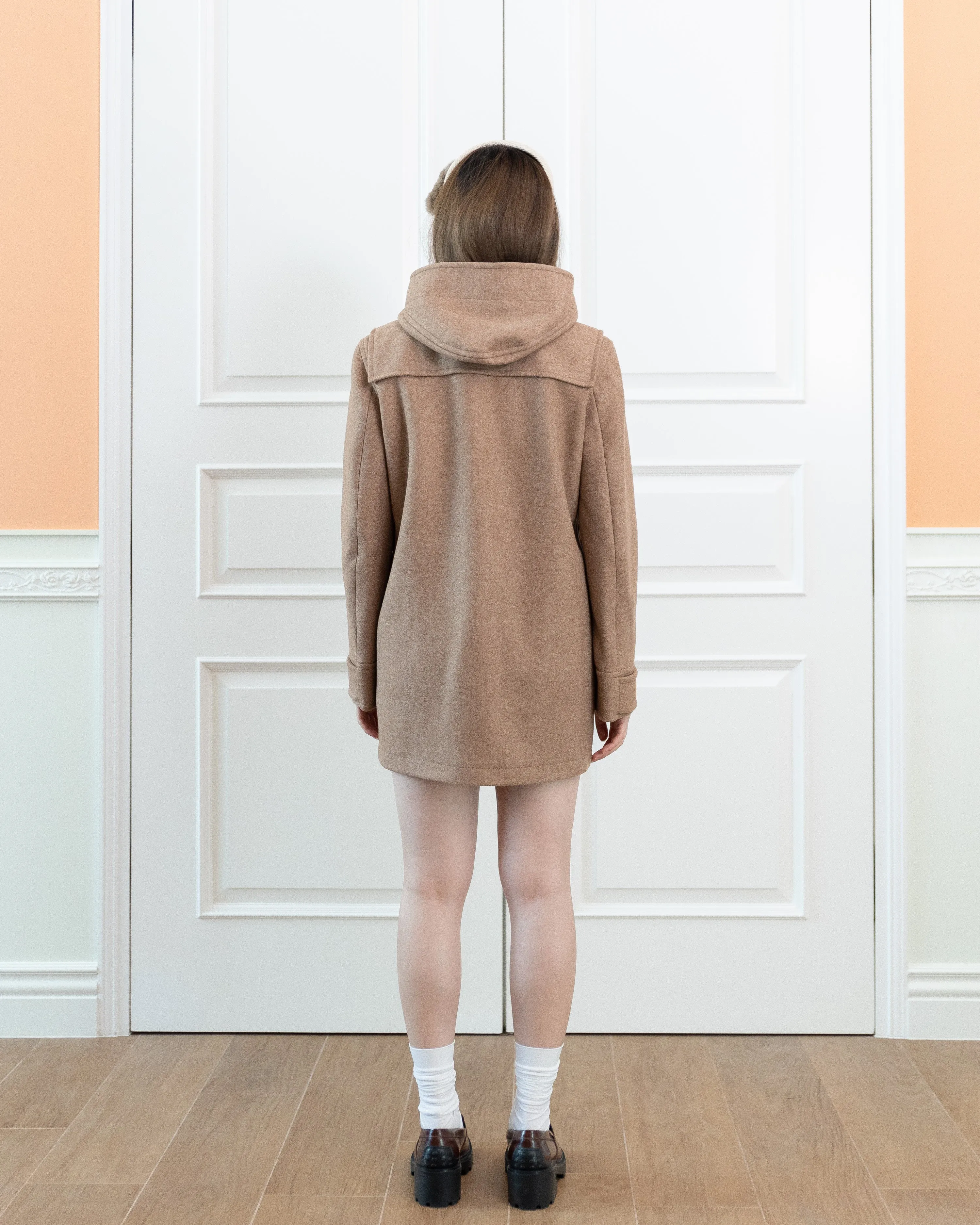 Hooded Coat (Camel)