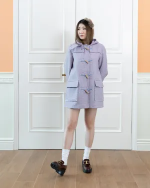 Hooded Coat (Pastel Lilac)