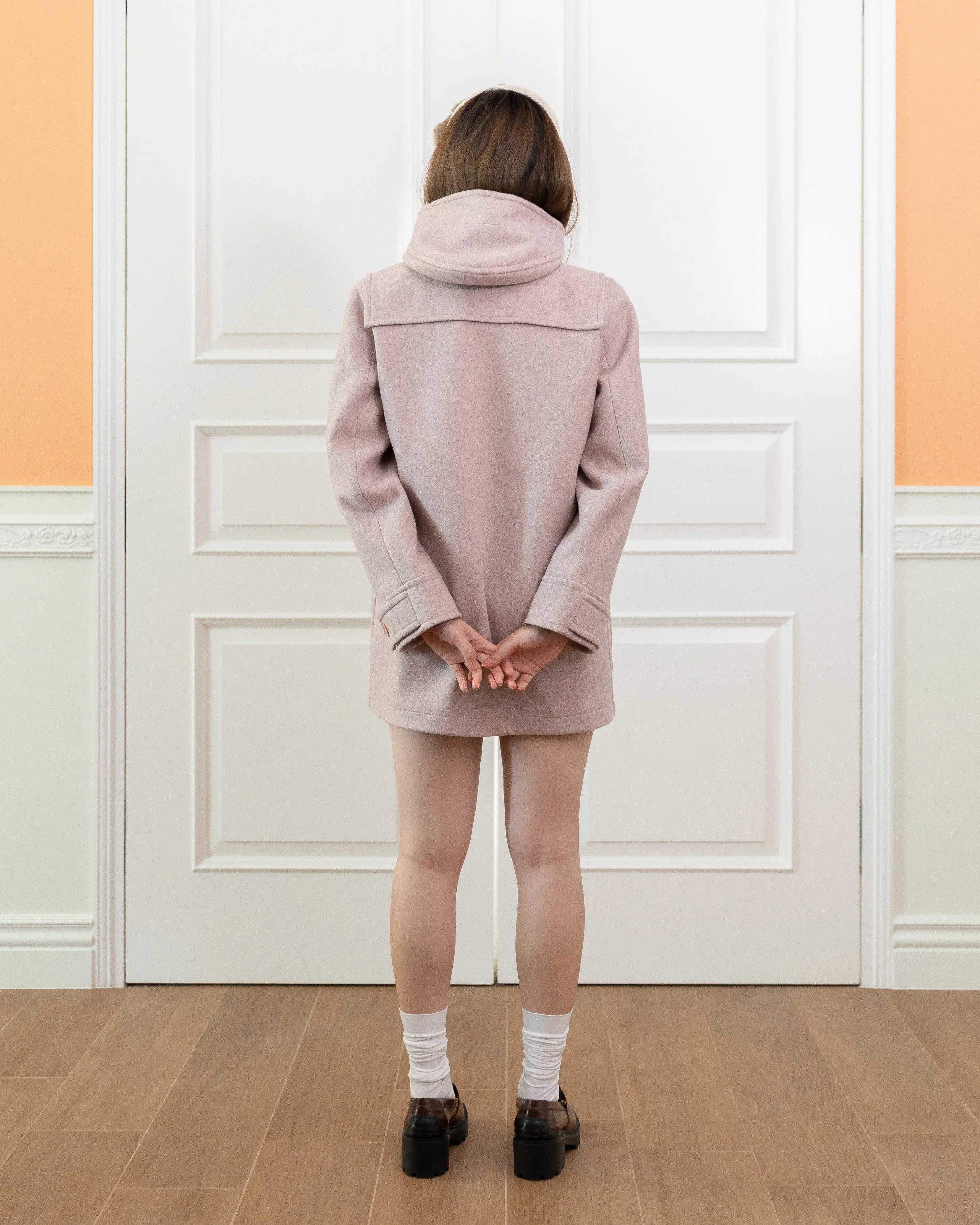 Hooded Coat (Veiled Rose)