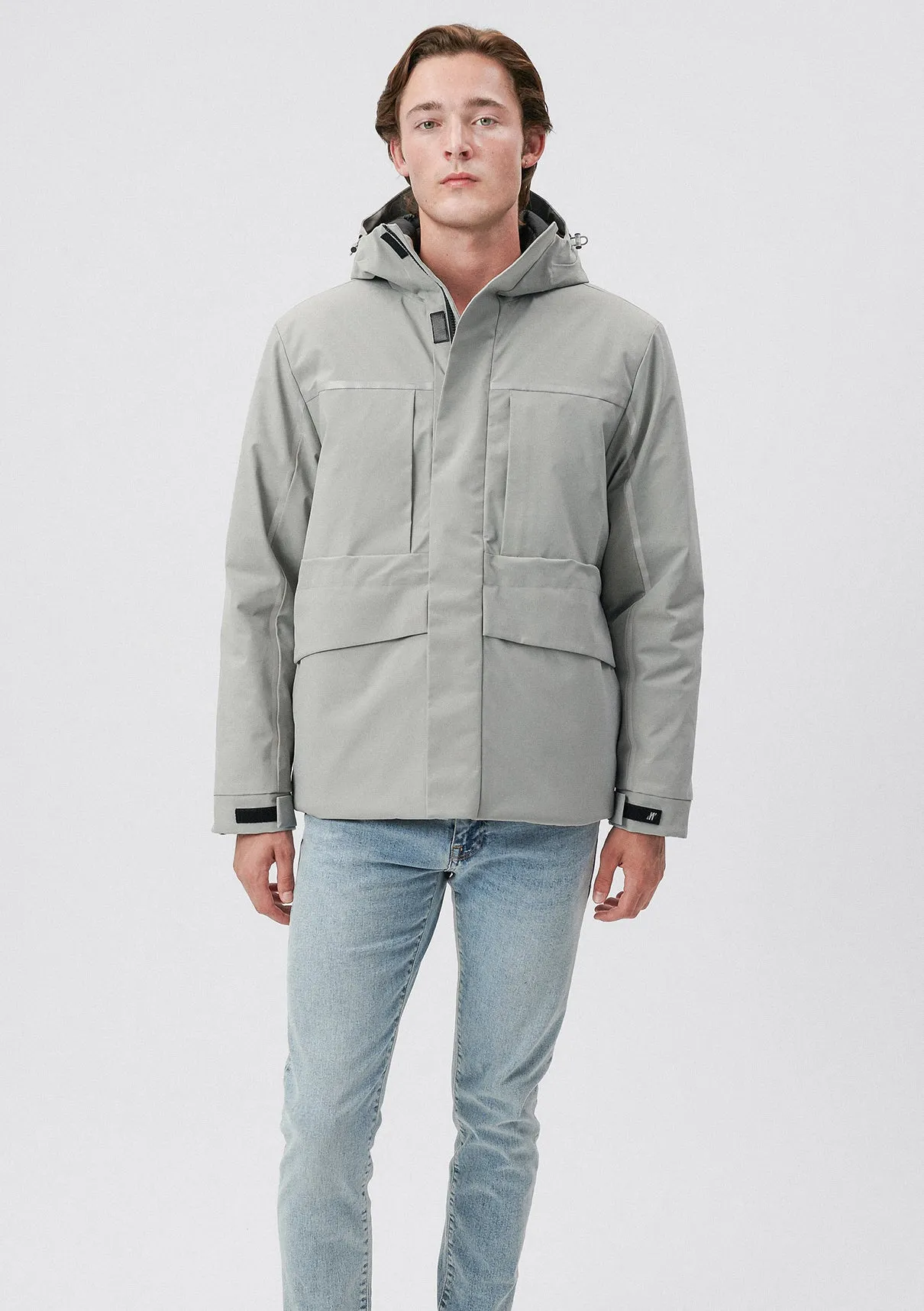 Hooded Grey Jacket