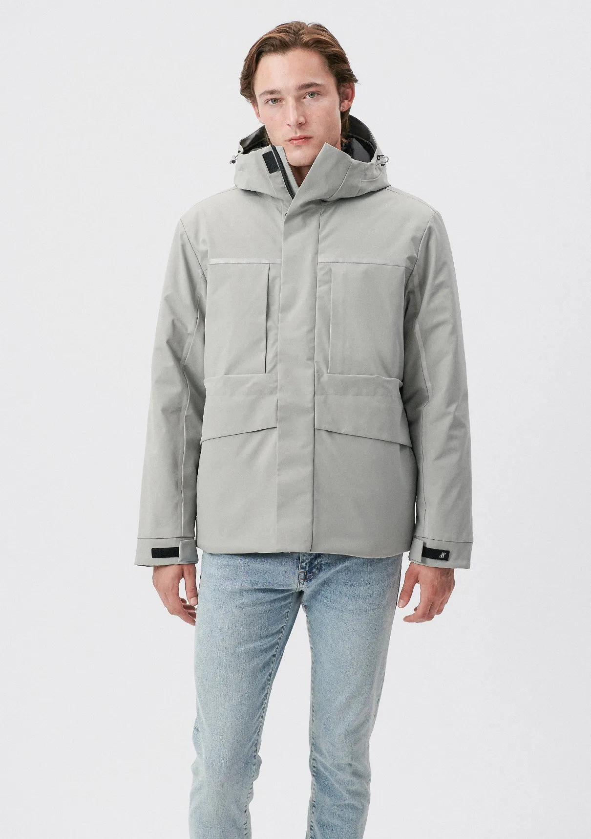 Hooded Grey Jacket
