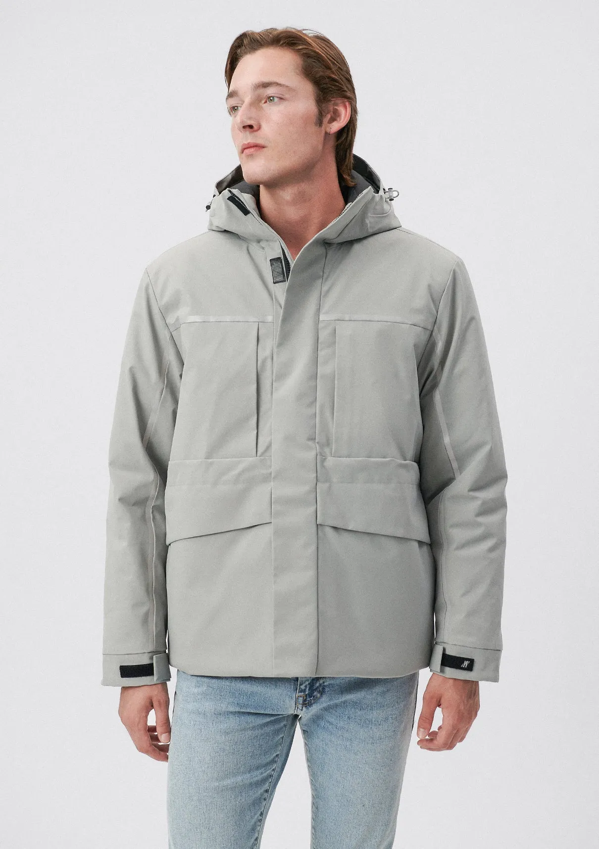 Hooded Grey Jacket