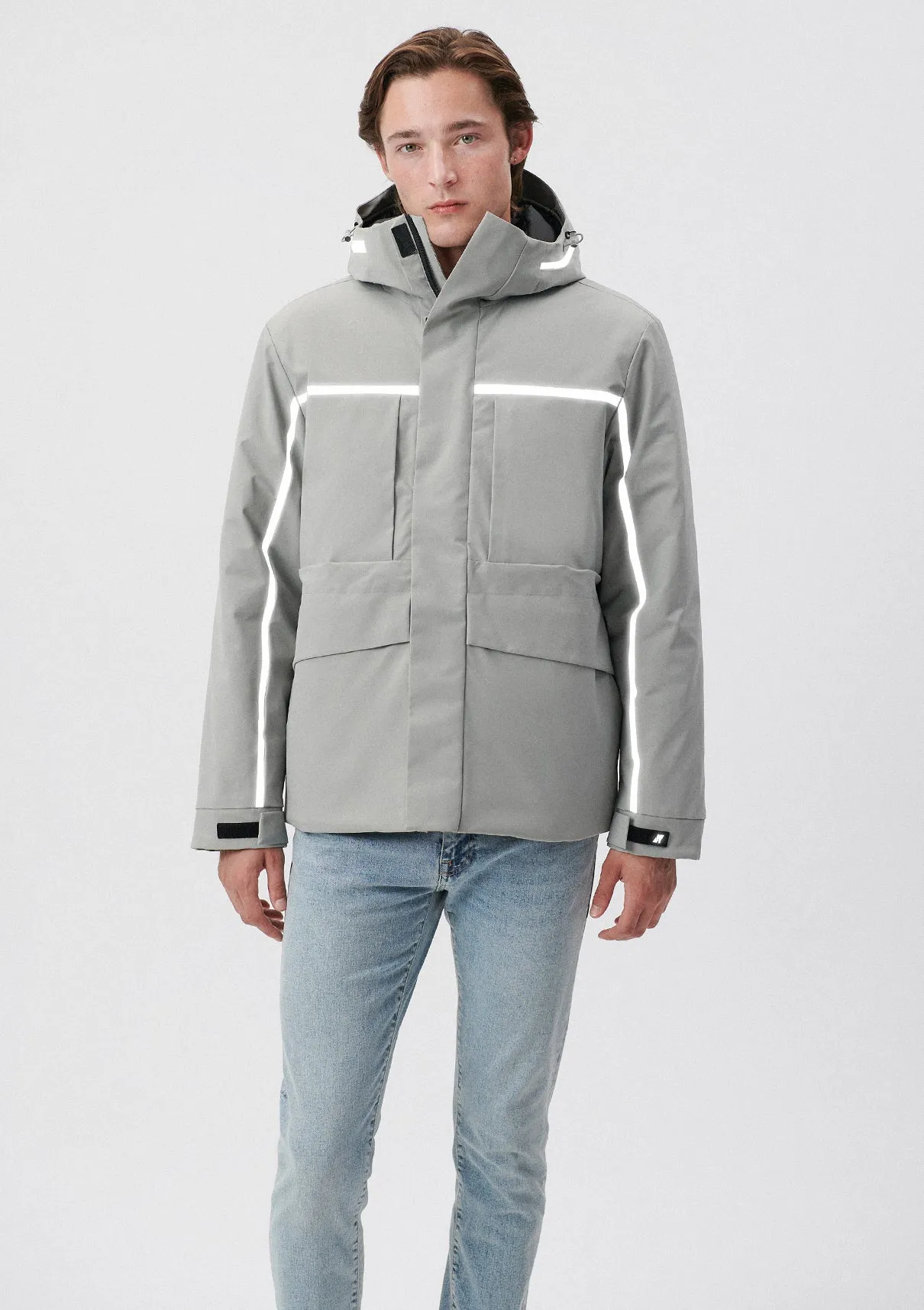 Hooded Grey Jacket