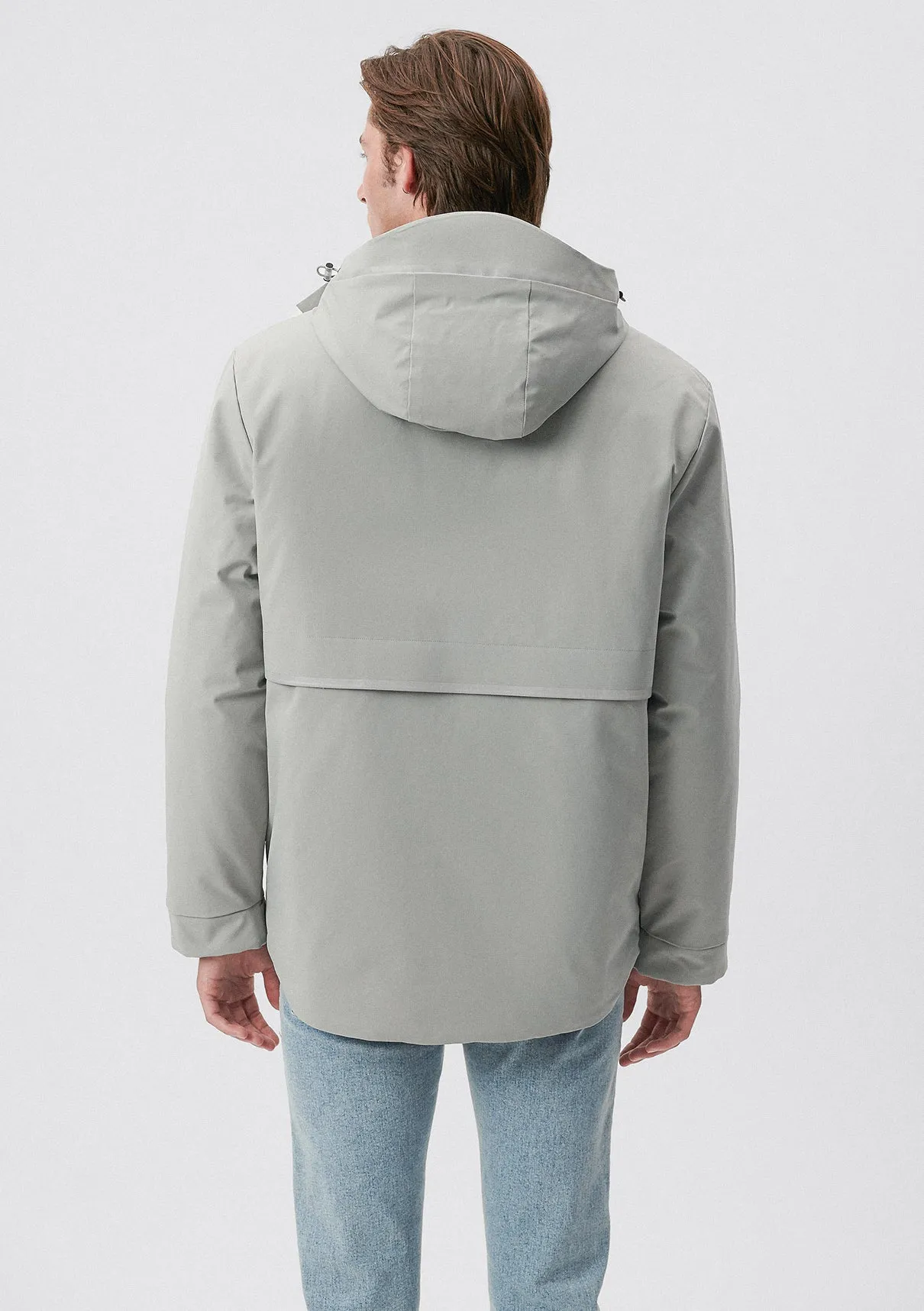 Hooded Grey Jacket