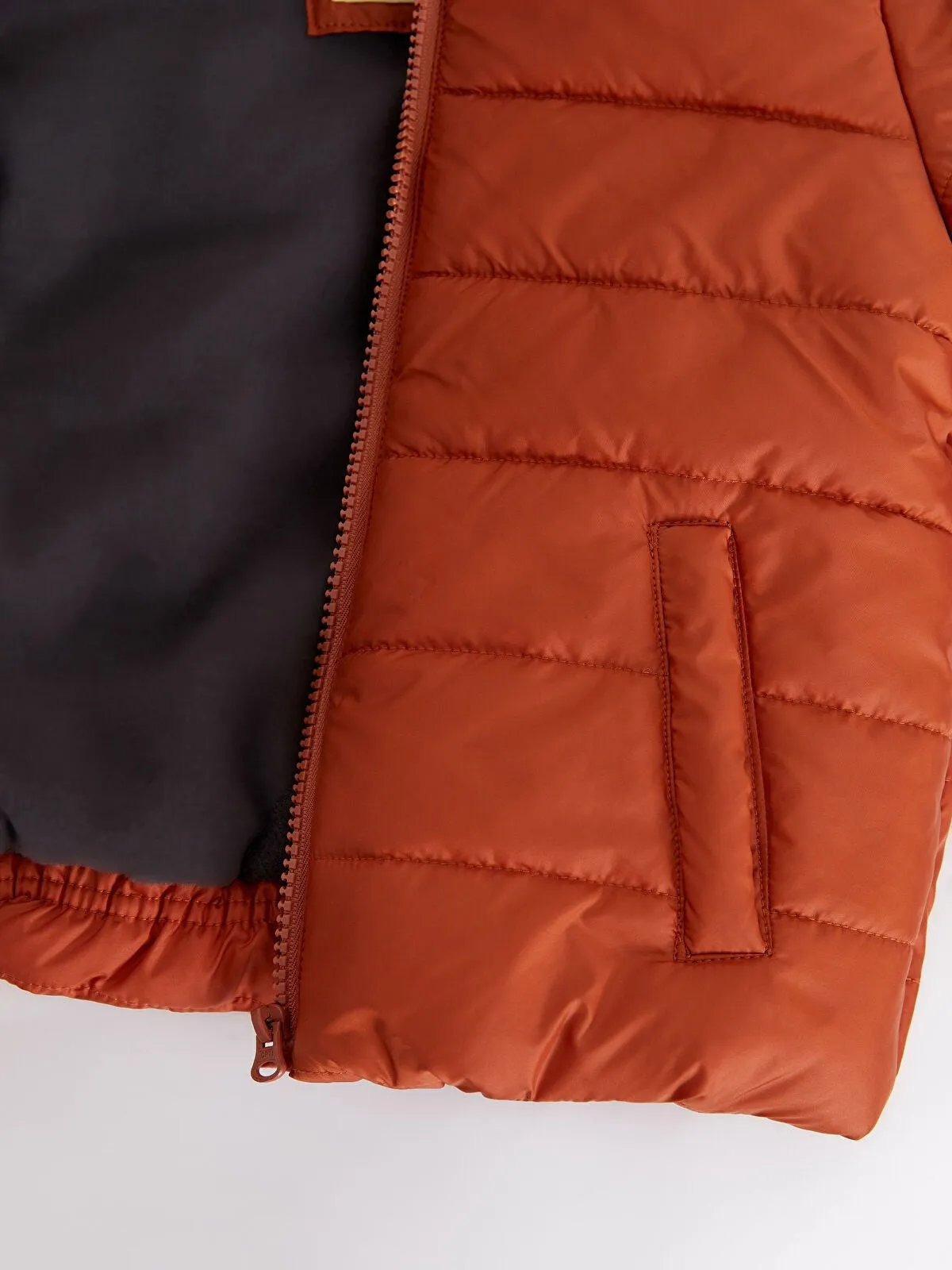 Hooded Long Sleeve Basic Baby Boy Coat