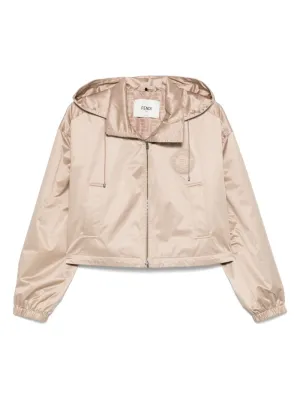 Hooded windbreaker