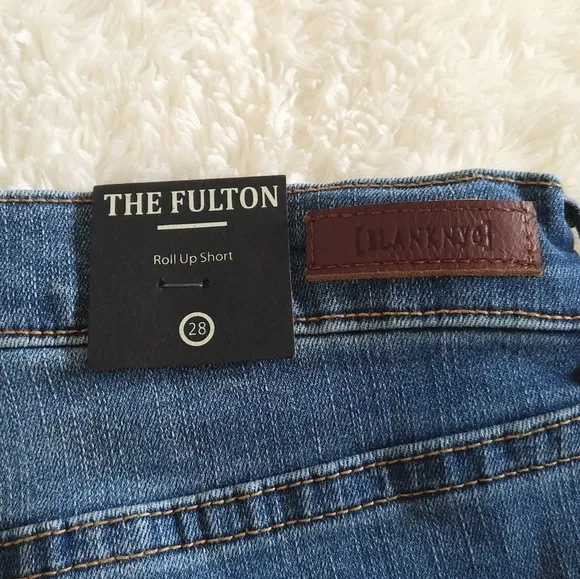 ✨️HP✨️ Blank NYC🗽The Fulton Mid Rise Denim Shorts - NWT