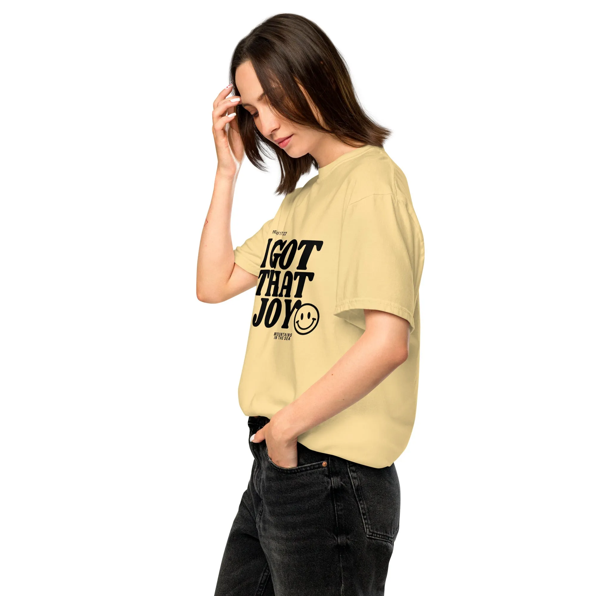 I Got That Joy tee (yellow)
