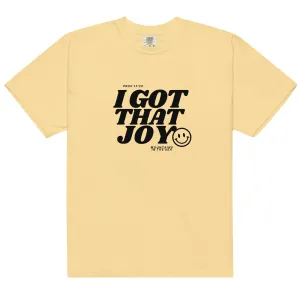 I Got That Joy tee (yellow)