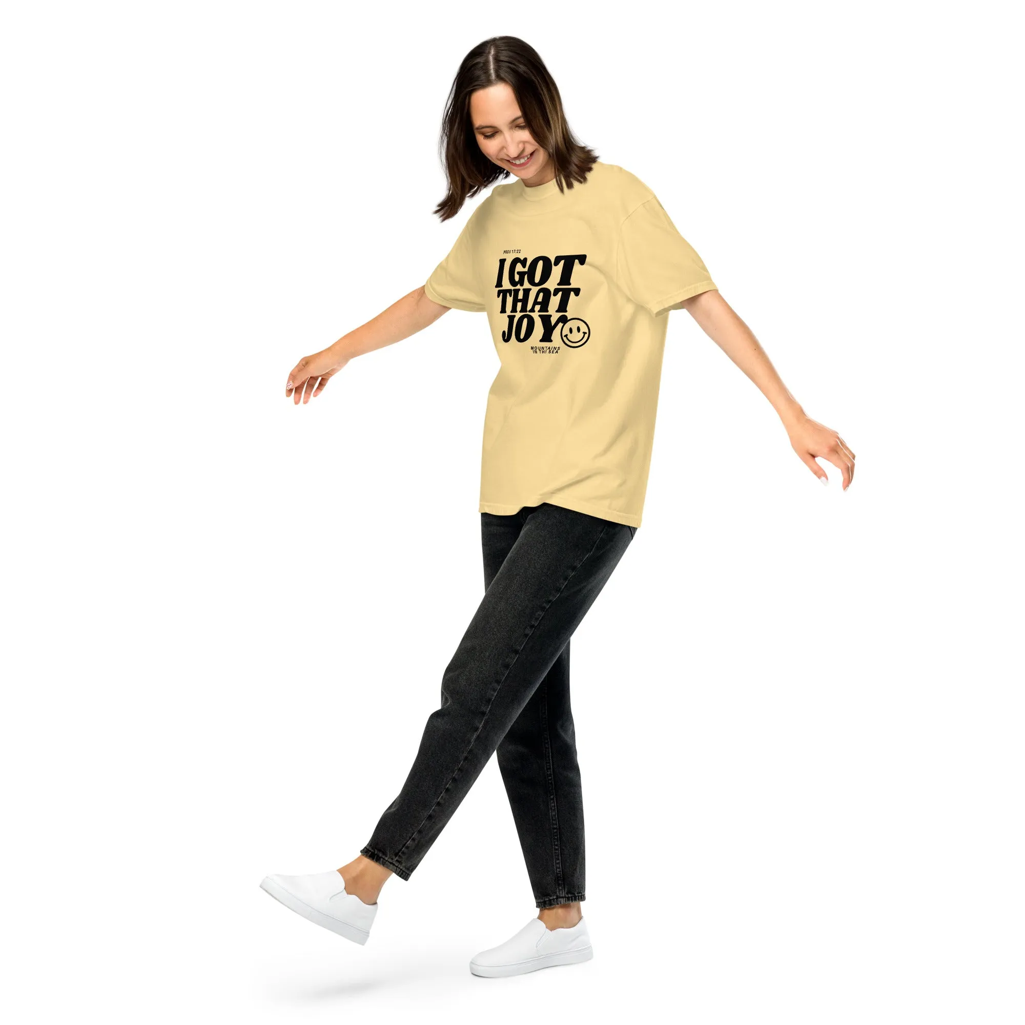 I Got That Joy tee (yellow)