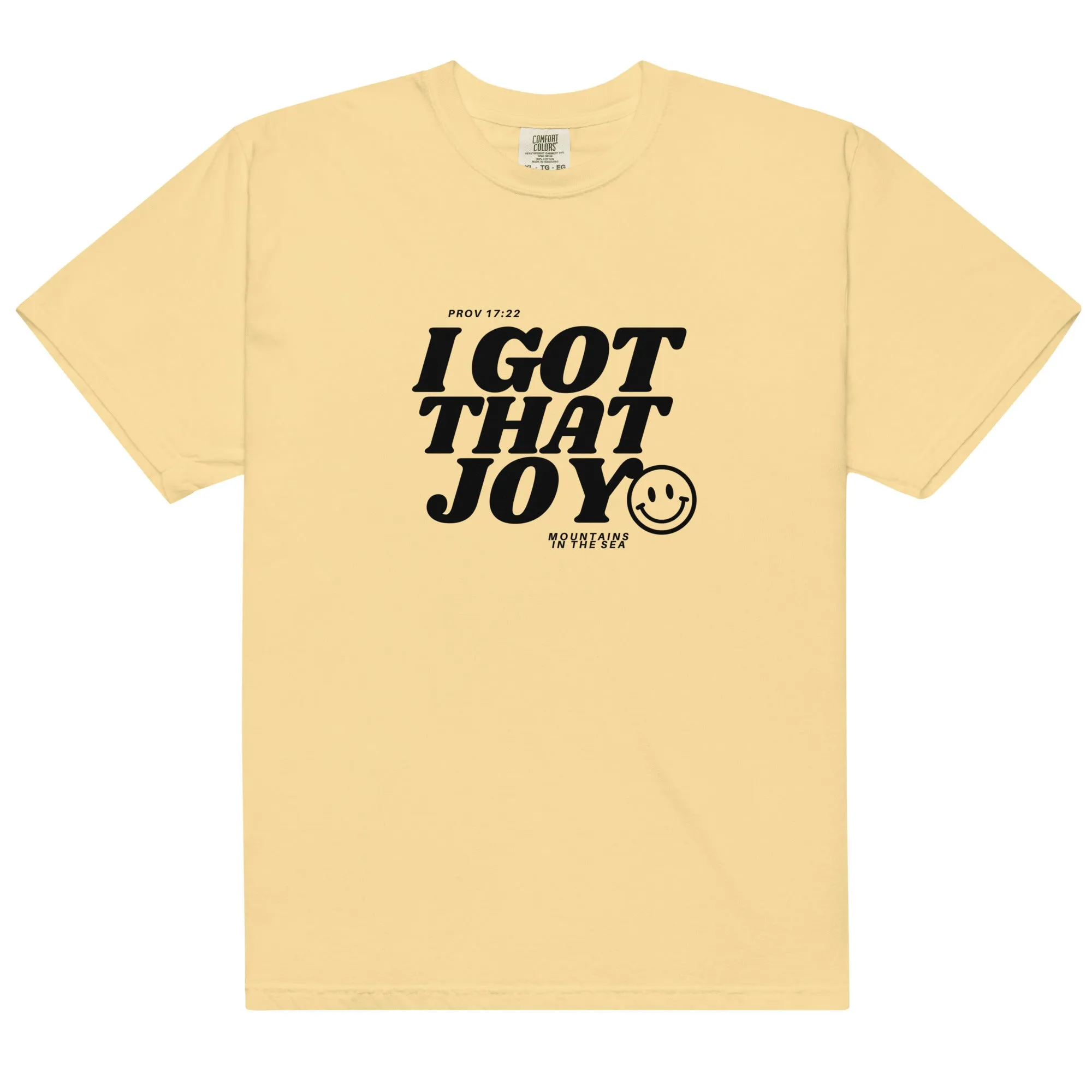I Got That Joy tee (yellow)