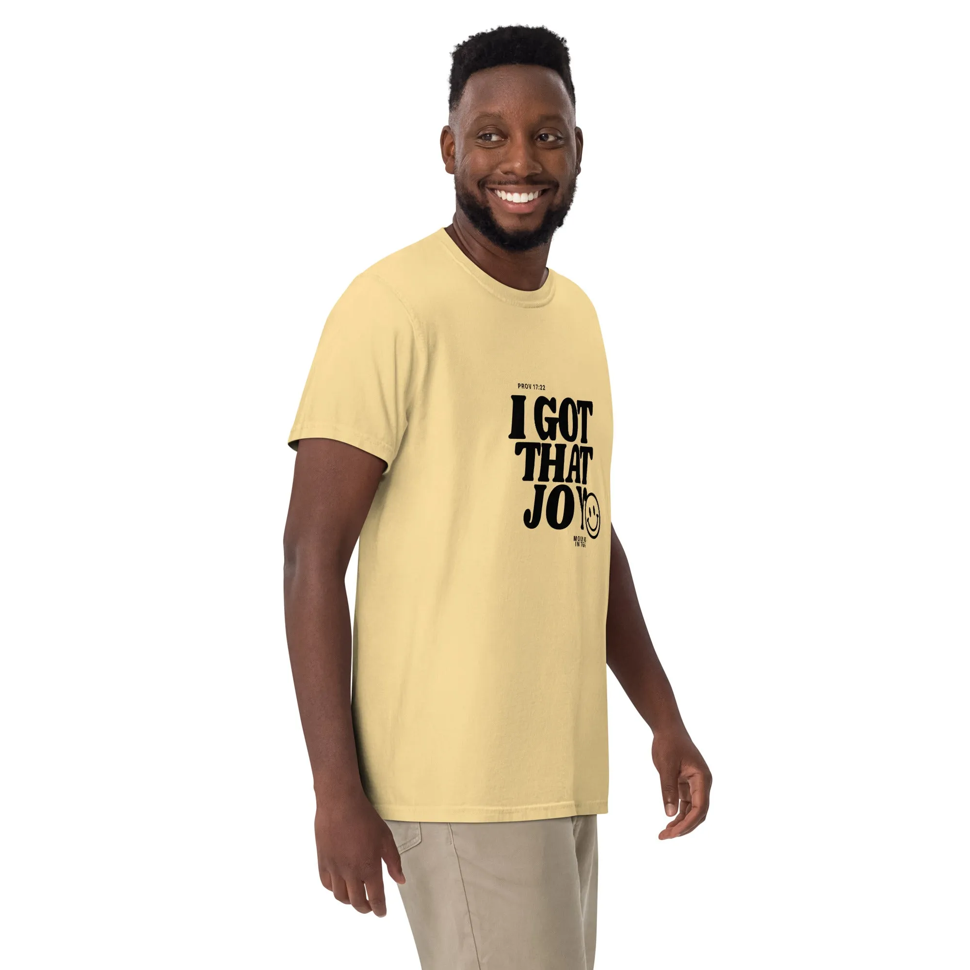 I Got That Joy tee (yellow)