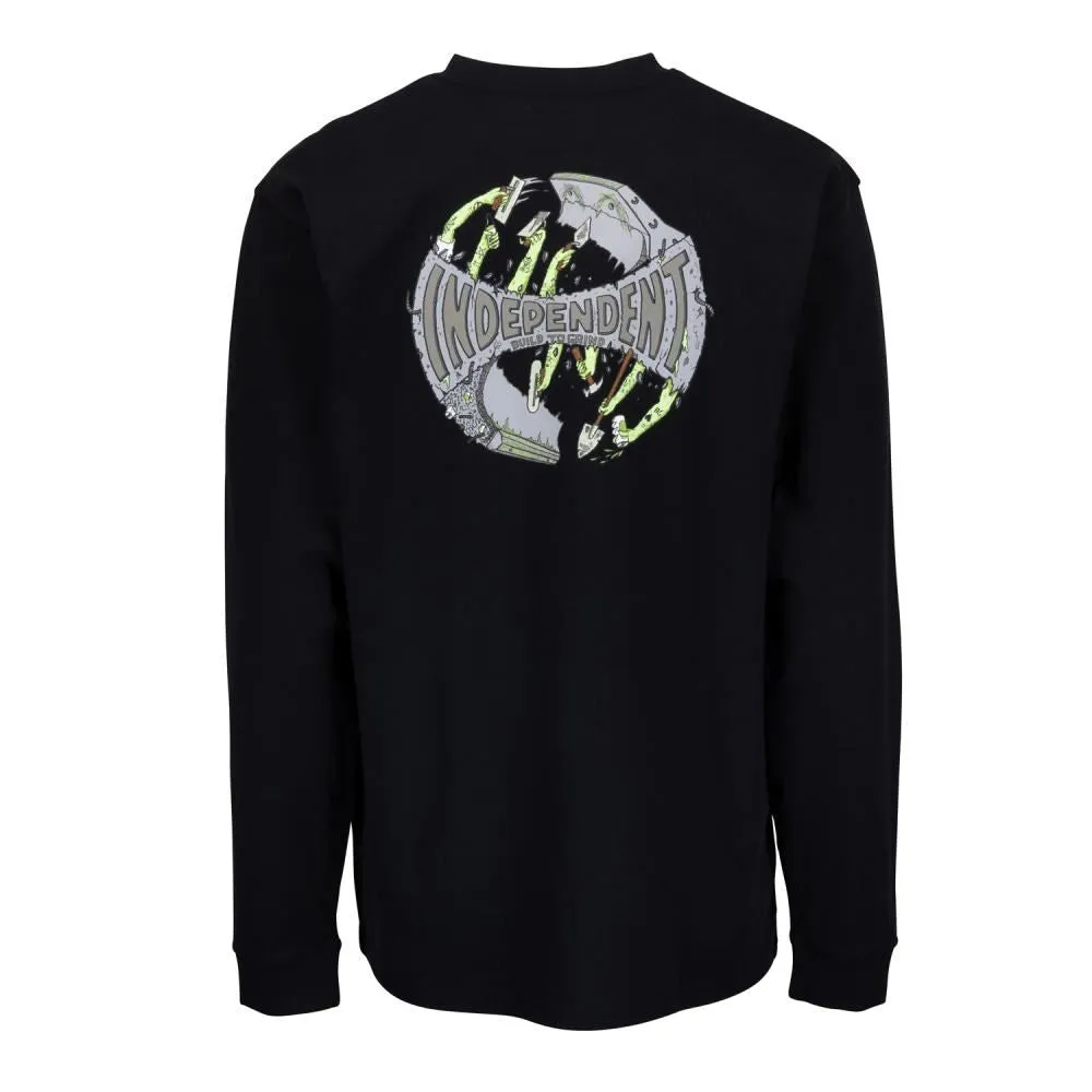 Independent Longsleeve T-Shirt Build to Grind L/S T-Shirt - Black