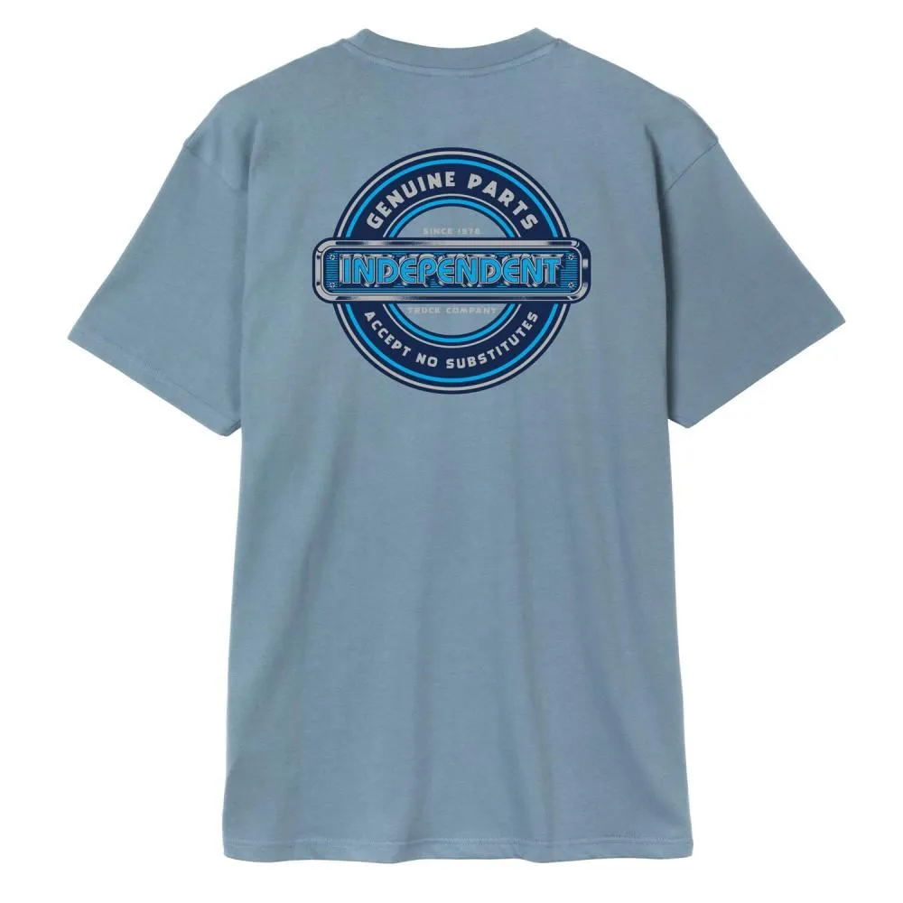 Independent T-Shirt Accept No Substitutes T-Shirt - Slate Blue