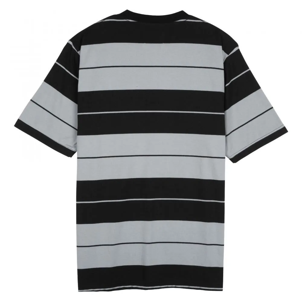 Independent T-Shirt Osage Striped T-Shirt - Grey / Black