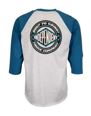 Independent Top BTG Shear Baseball Top - Vintage Royal / Athletic Heather
