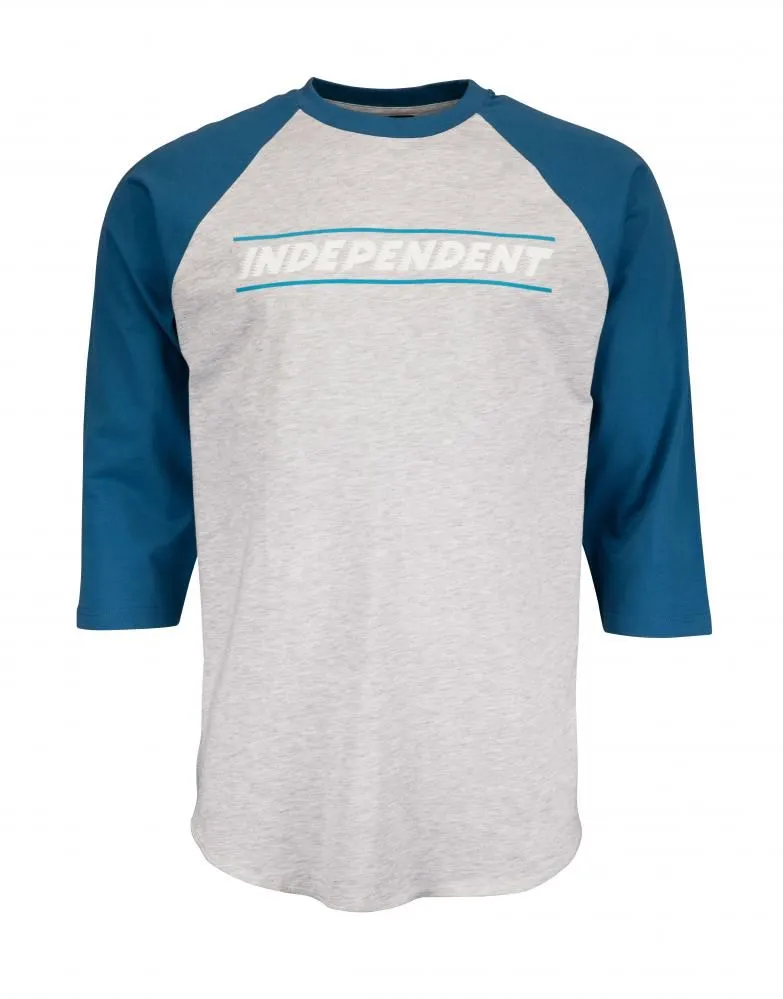 Independent Top BTG Shear Baseball Top - Vintage Royal / Athletic Heather