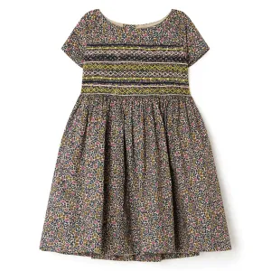 Ink Floral Habilee Duchesse Dress