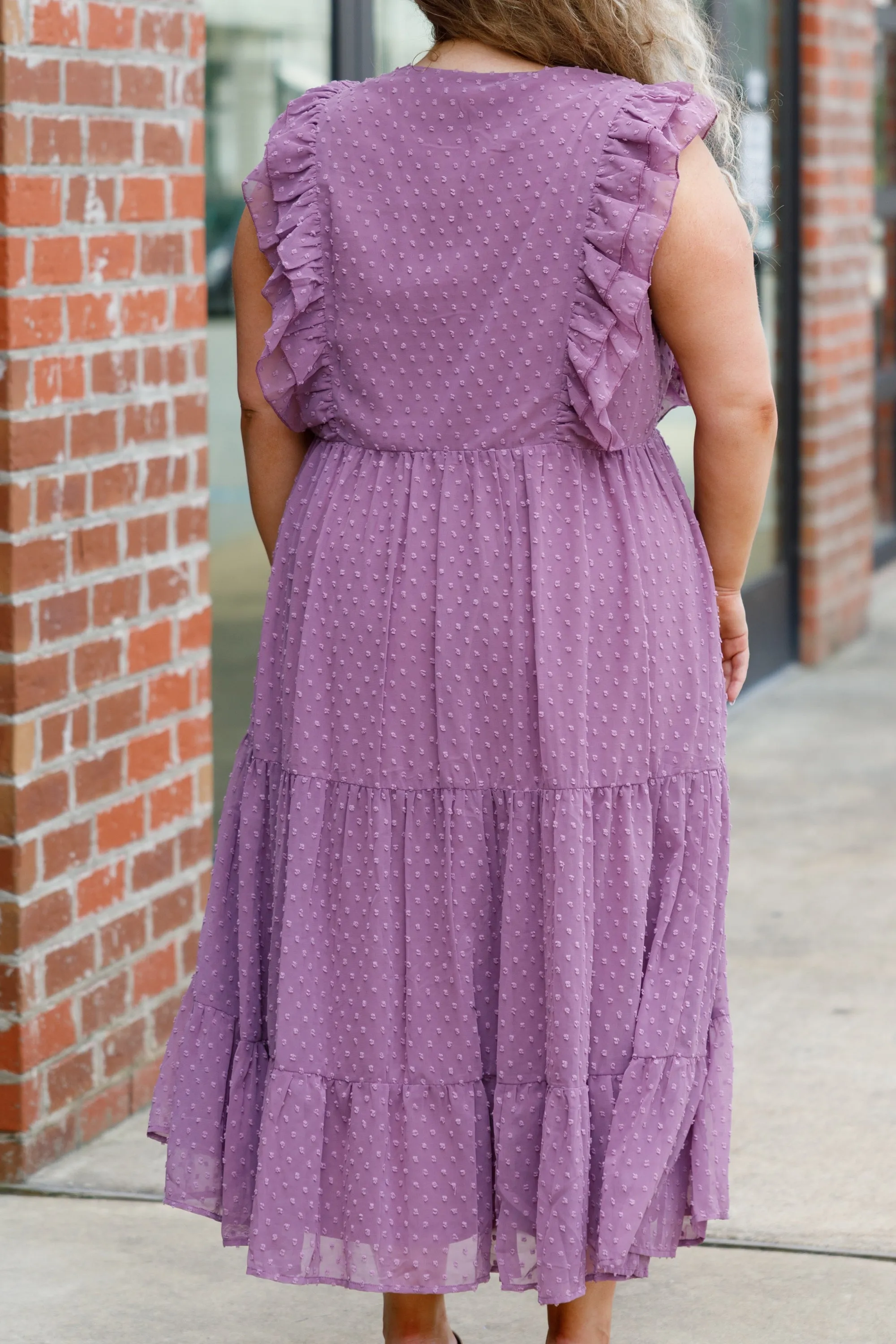 Into The Blooms Dress, Purple