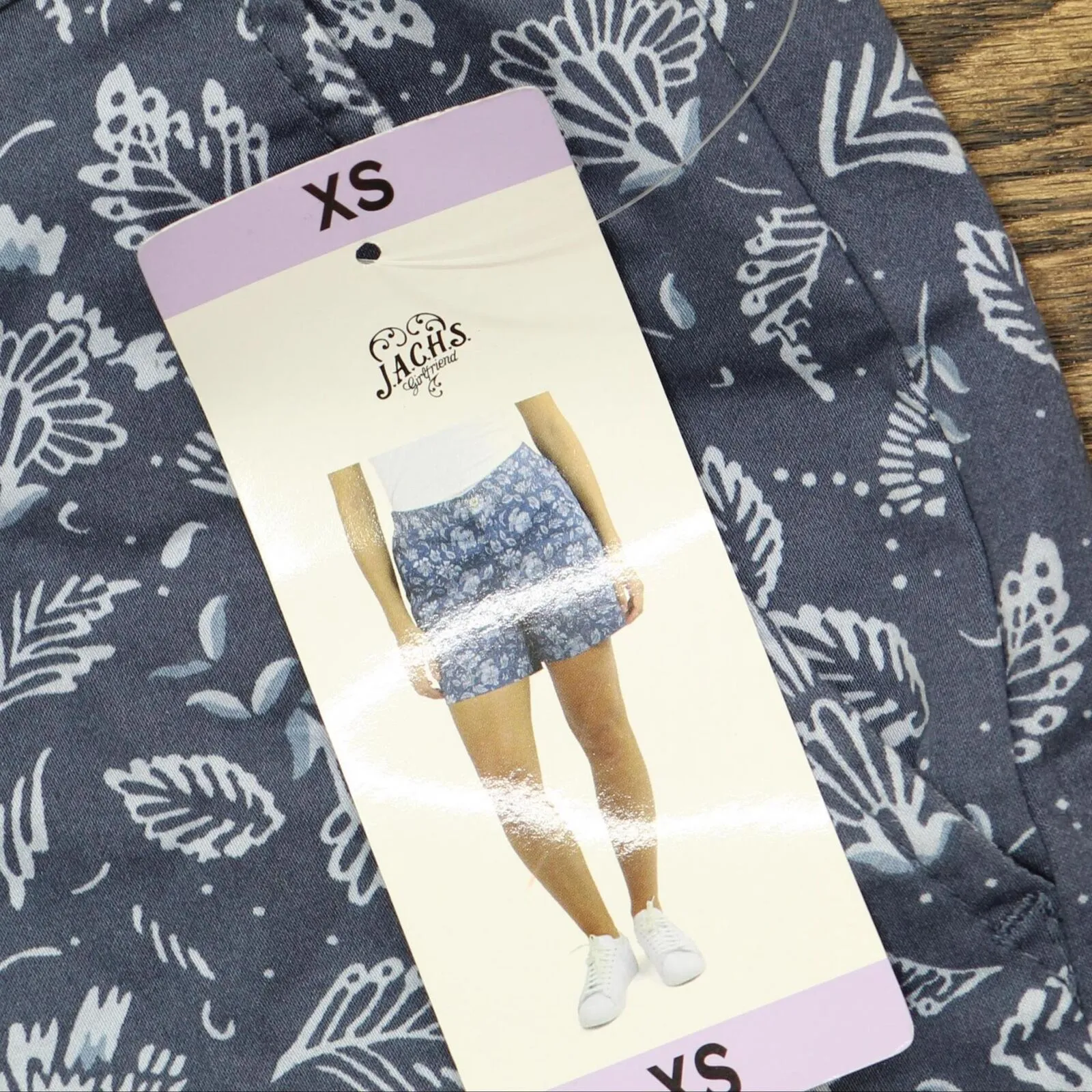 Jachs Womens Elastic Waist Chino Shorts 1751946