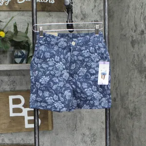 Jachs Womens Elastic Waist Chino Shorts 1751946