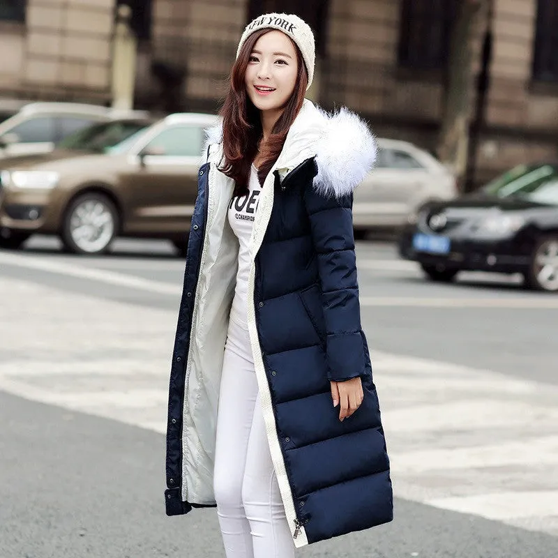 Jacket Women And Wear High Parkas Jackets Outwear Women Long Coats