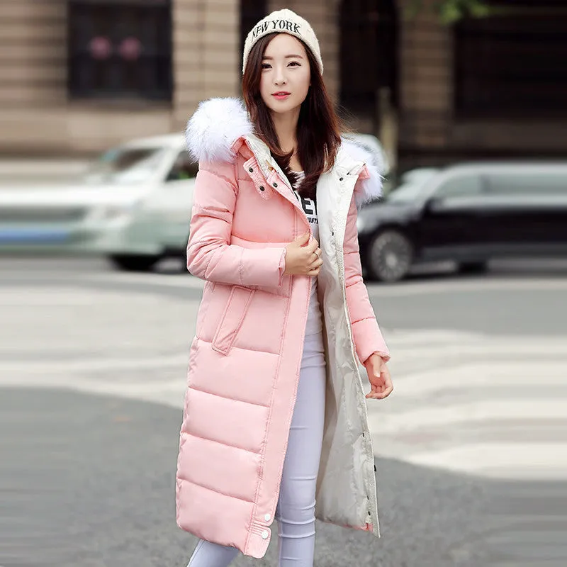 Jacket Women And Wear High Parkas Jackets Outwear Women Long Coats