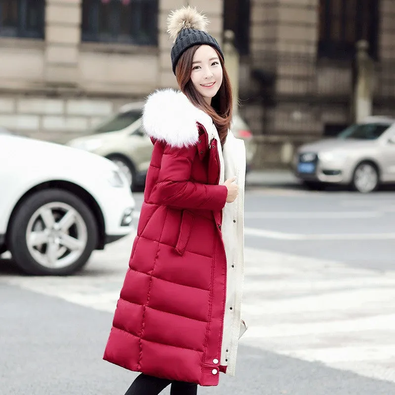 Jacket Women And Wear High Parkas Jackets Outwear Women Long Coats