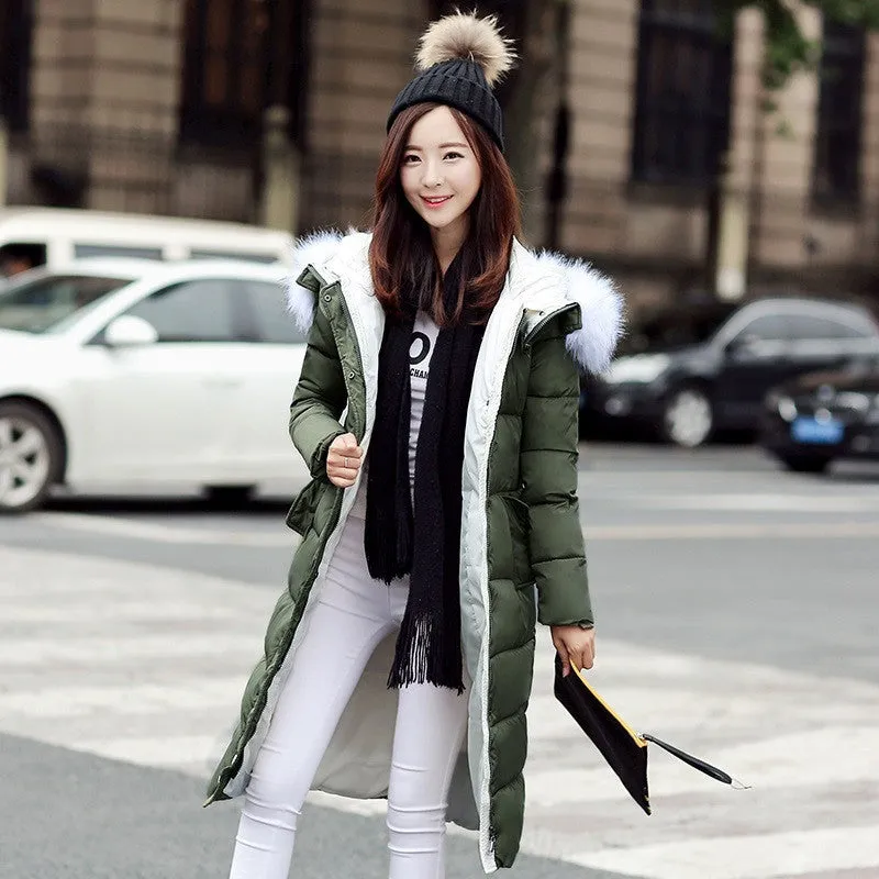 Jacket Women And Wear High Parkas Jackets Outwear Women Long Coats