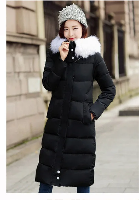 Jacket Women And Wear High Parkas Jackets Outwear Women Long Coats
