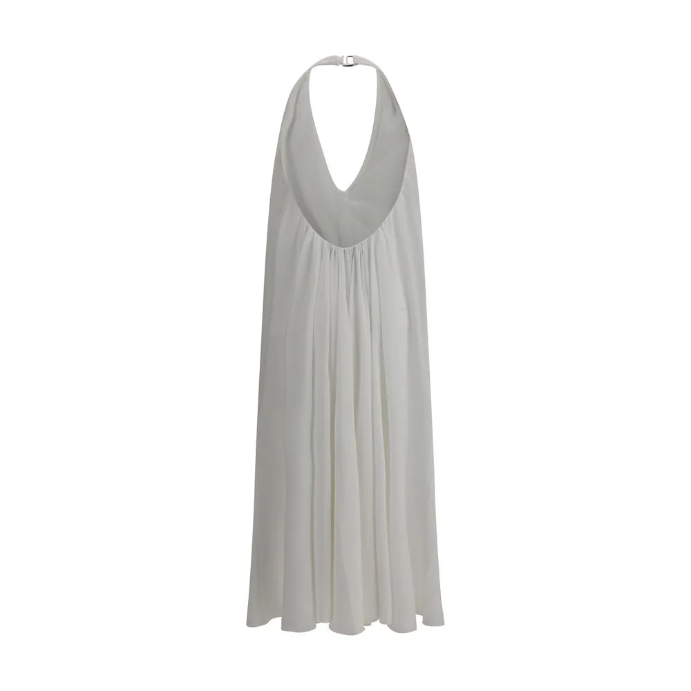 Jacquemus Rita pois long Dress
