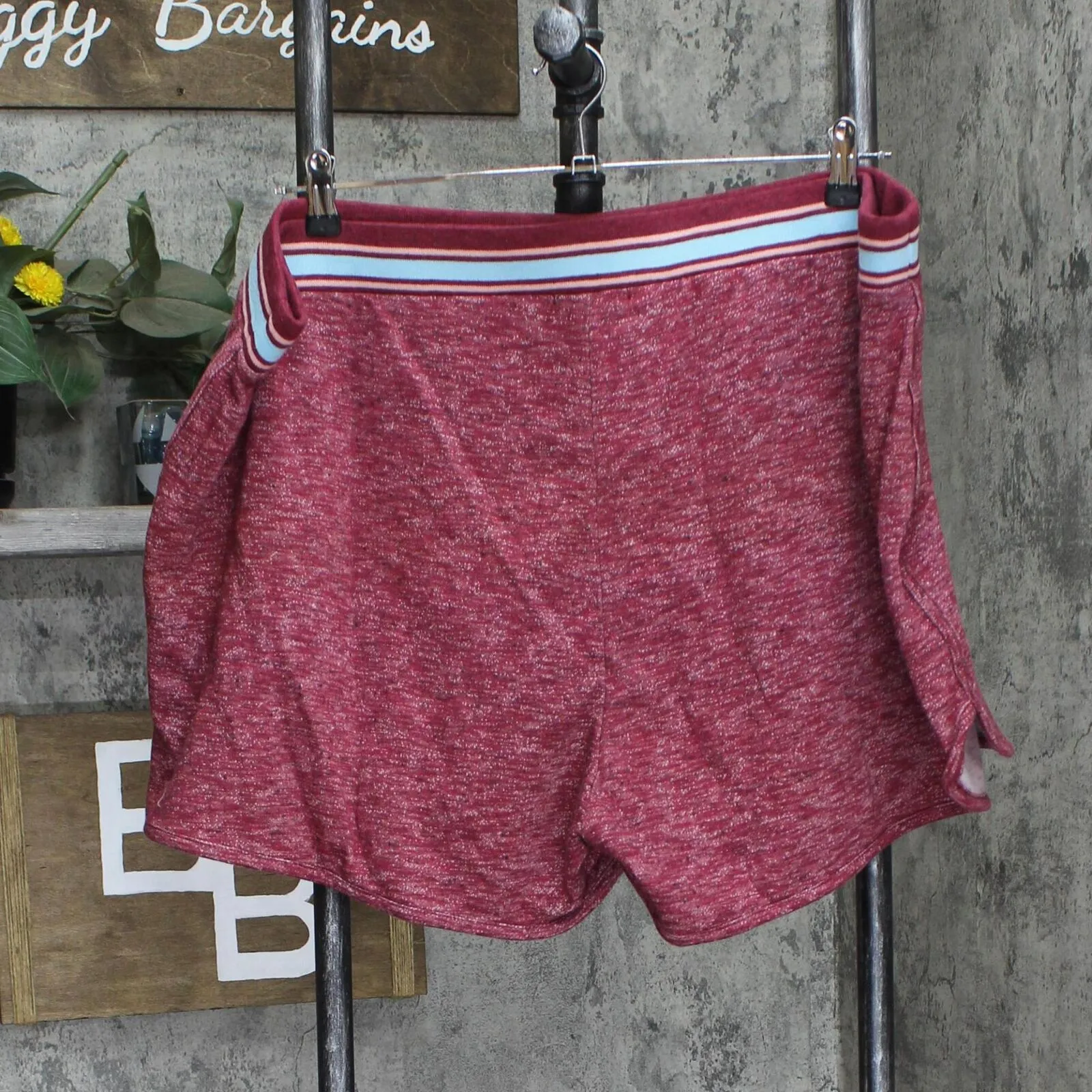 Joe Boxer Womens Plus Size Knit Athletic Shorts 166ed8f3fedb78 Red 3X