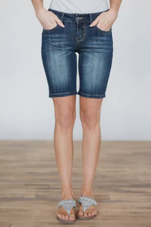 Judy Blue Denim Shorts - Emma Wash