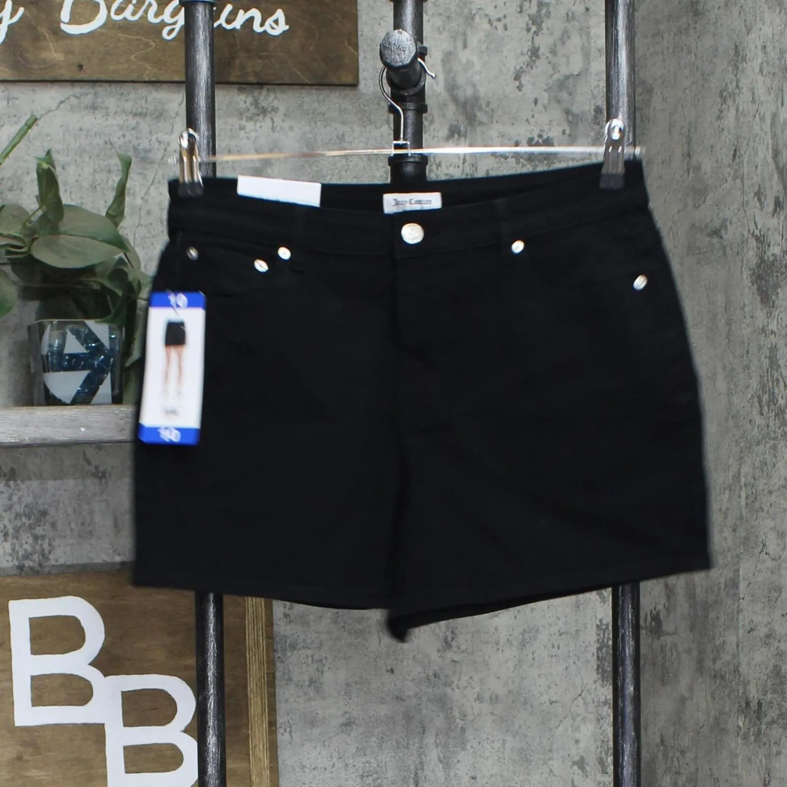 Juicy Couture  Womens Denim Jean Shorts 1795881