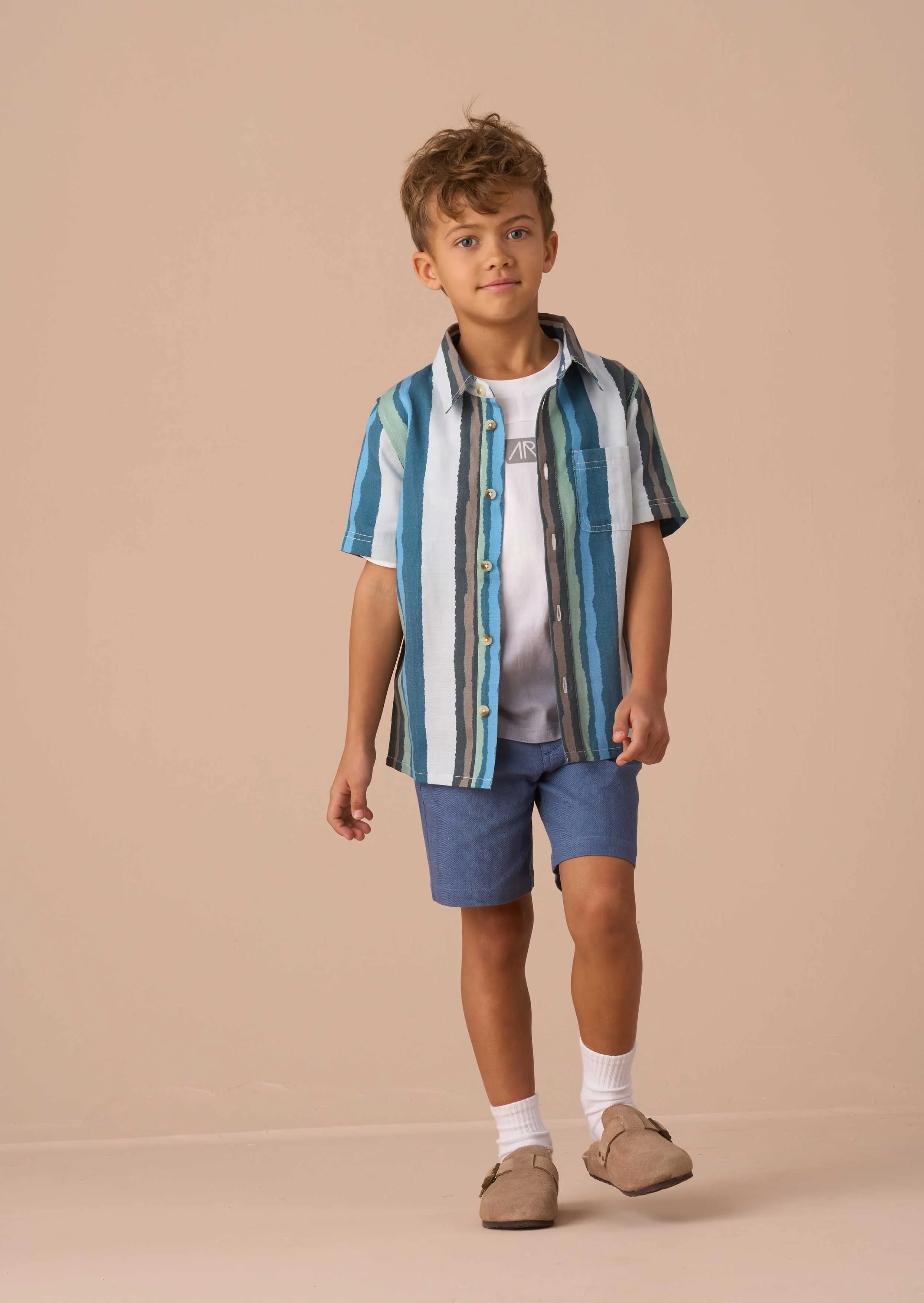 Kai Painted Stripe Shirt