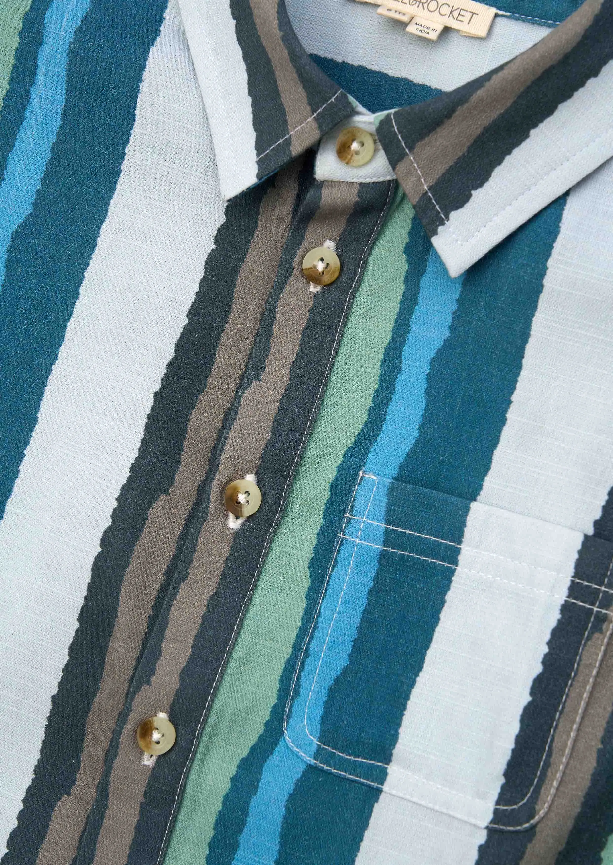 Kai Painted Stripe Shirt