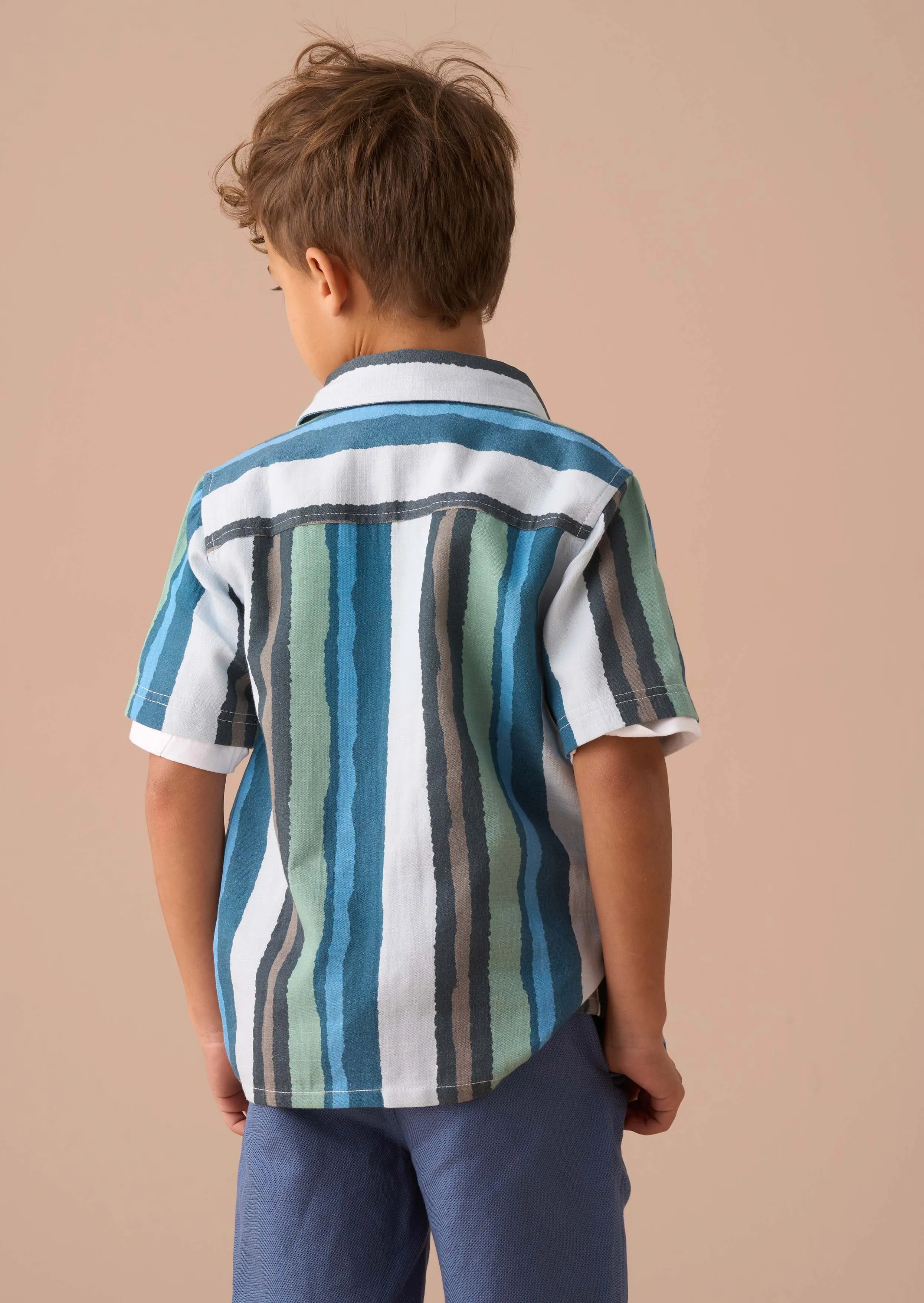 Kai Painted Stripe Shirt