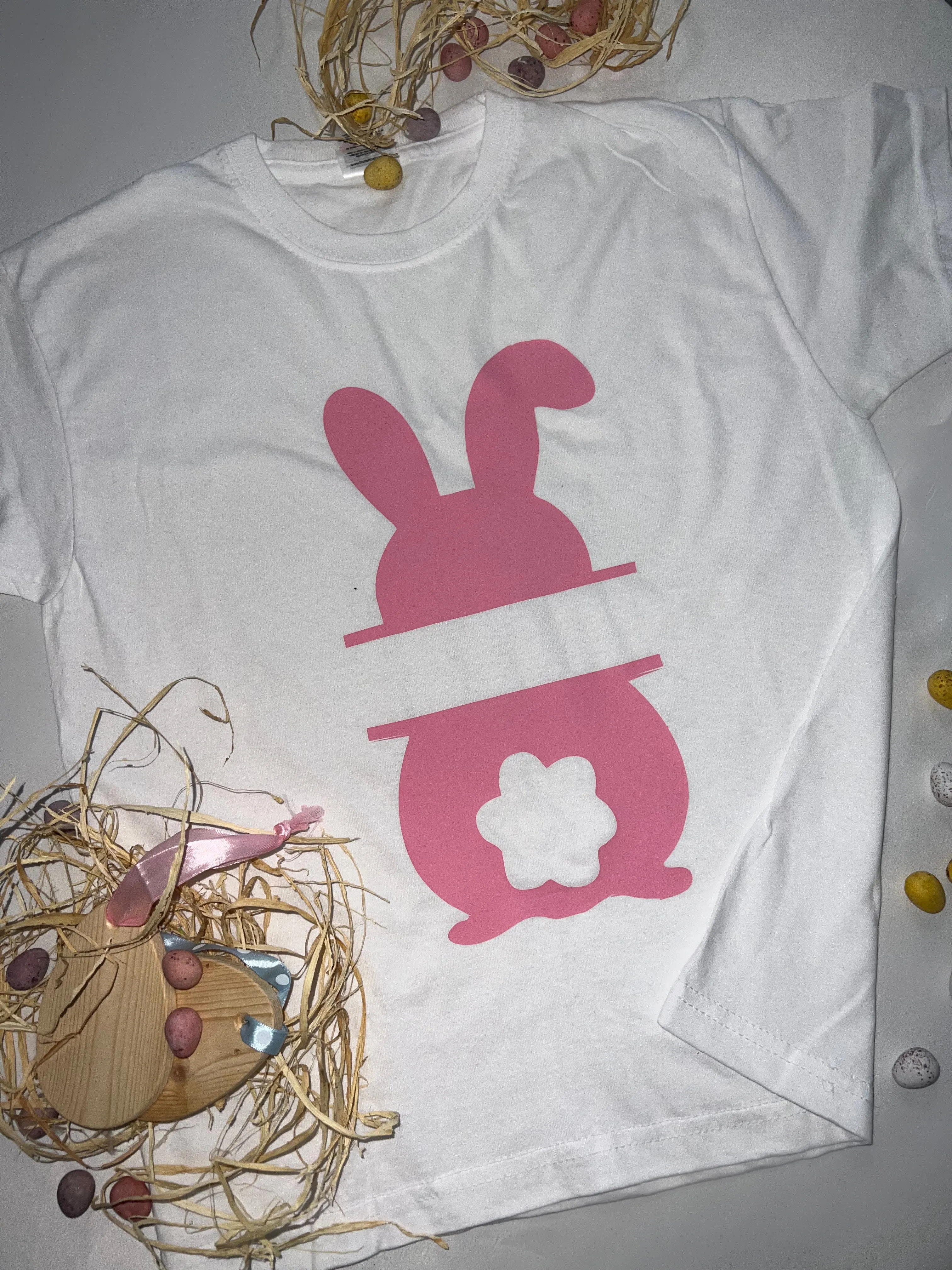 Kids personalised Easter T-shirt