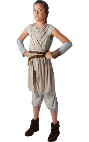 Kids Star Wars Child Rey Deluxe Costume - Age 9 