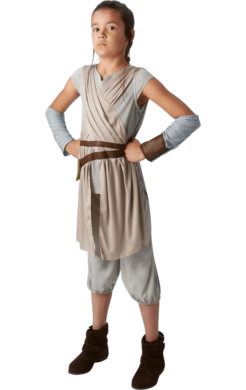 Kids Star Wars Child Rey Deluxe Costume - Age 9 
