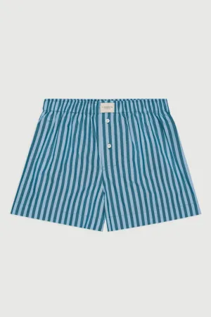 La Boxer Classica in Lagoon Stripe