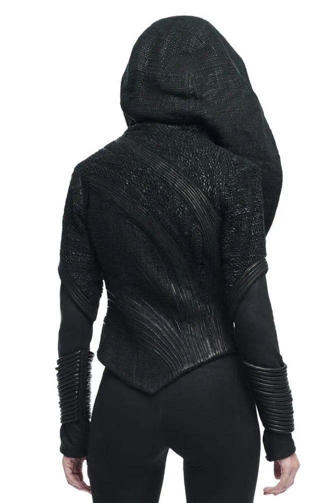 LAPILLI SHORT BLACK JACKET