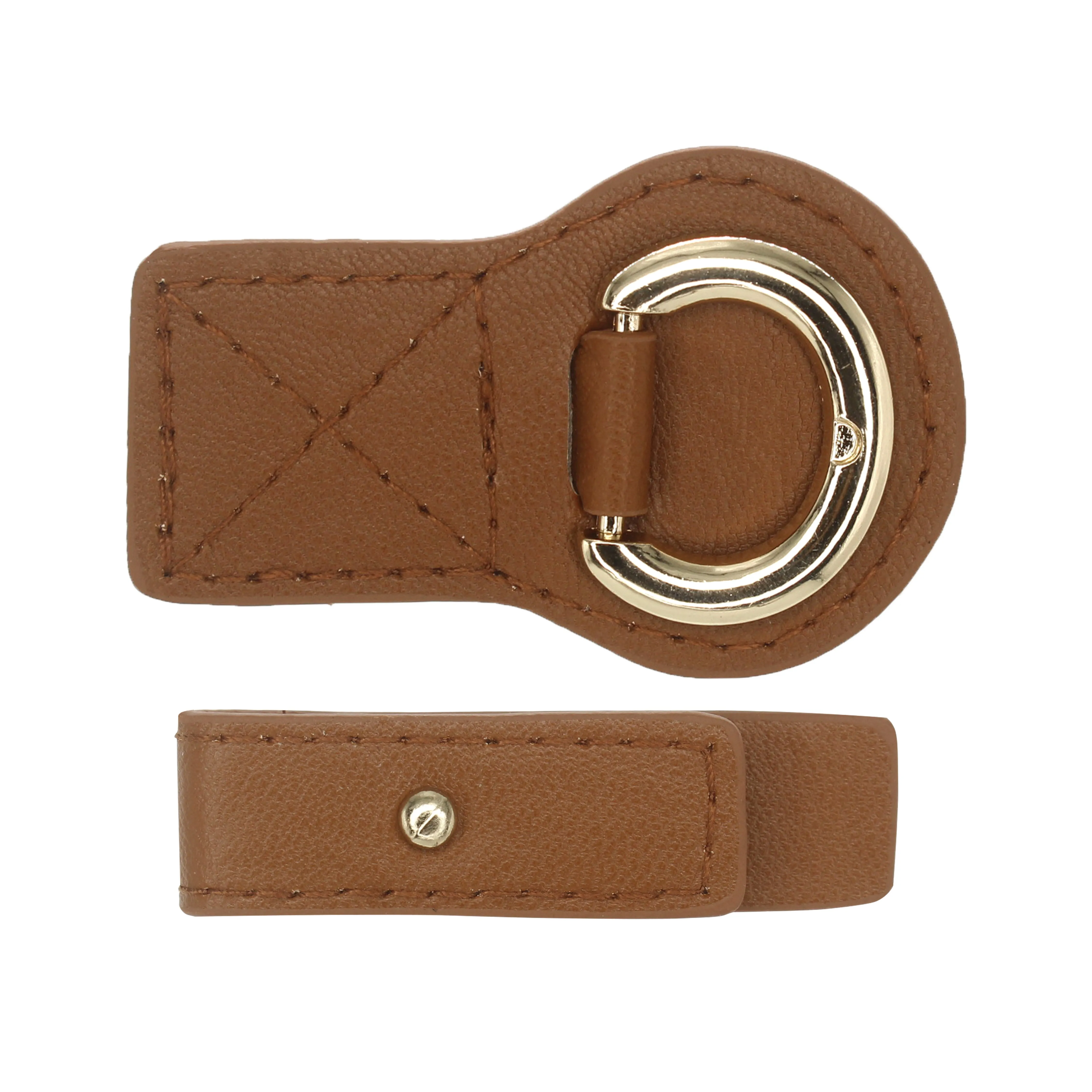 Leatherette Buckle with Ring